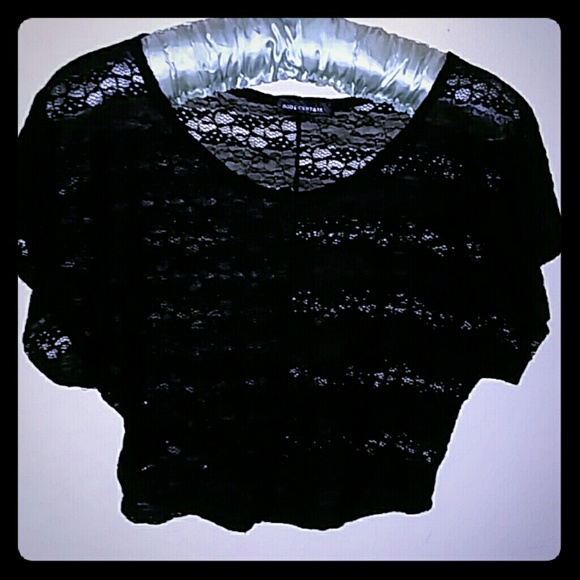 Body Central Sale >> Sale Body Central Black Lace Crop Top Hi Low Body Central Sale >> Sale Body Central Black Lace Crop Top Hi Low